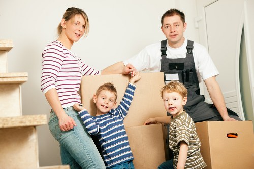 Professional moving van used for furniture transport in Aldwych